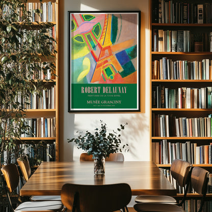 Robert Delaunay 'Eiffel Tower' Exhibition Poster