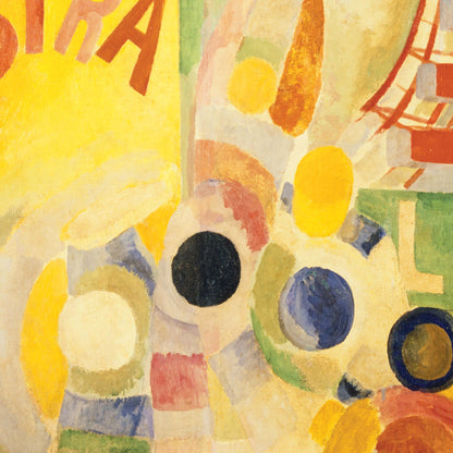 Robert Delaunay Exhibition Poster - L'Équipe de Cardiff (The Cardiff Team), 1923