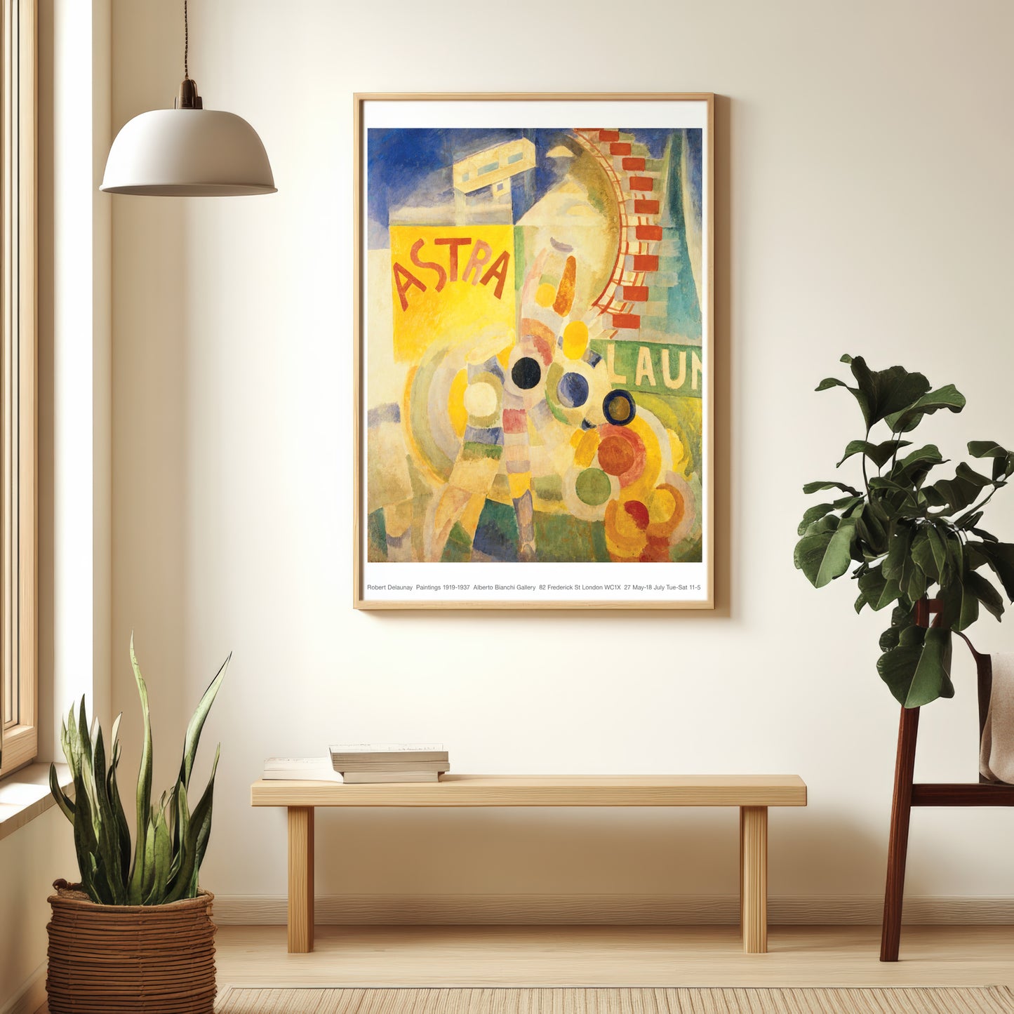 Robert Delaunay Exhibition Poster - L'Équipe de Cardiff (The Cardiff Team), 1923