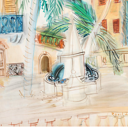 Raoul Dufy 1964 Paris Exhibition Poster - Classic French Art Show Print