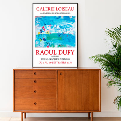 Raoul Dufy 'Regatta at Cowes' Exhibition Poster