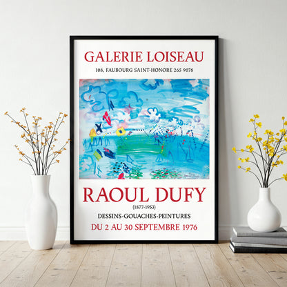 Raoul Dufy 'Regatta at Cowes' Exhibition Poster