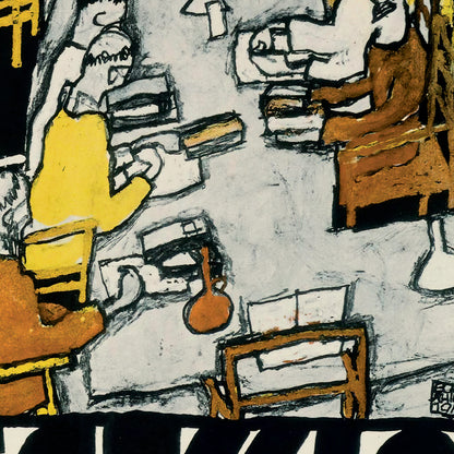 Egon Schiele Vienna Secession 49th Exhibition Poster