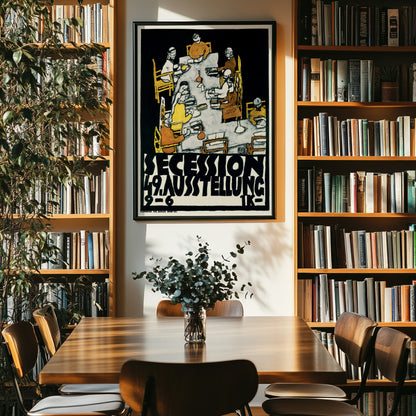Egon Schiele Vienna Secession 49th Exhibition Poster