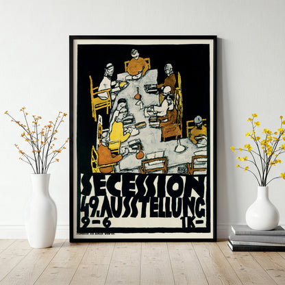 Egon Schiele Vienna Secession 49th Exhibition Poster