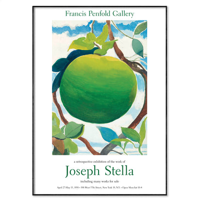 Joseph Stella 'Still Life with Apple' c.1925 Art Exhibition Poster