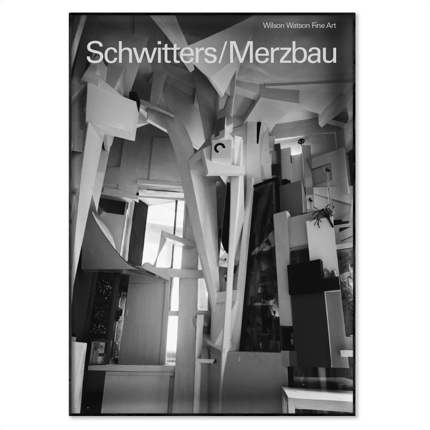 Kurt Schwitters Merzbau Exhibition Poster