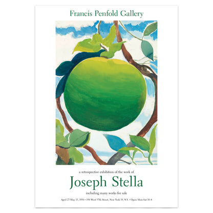 Joseph Stella 'Still Life with Apple' c.1925 Art Exhibition Poster