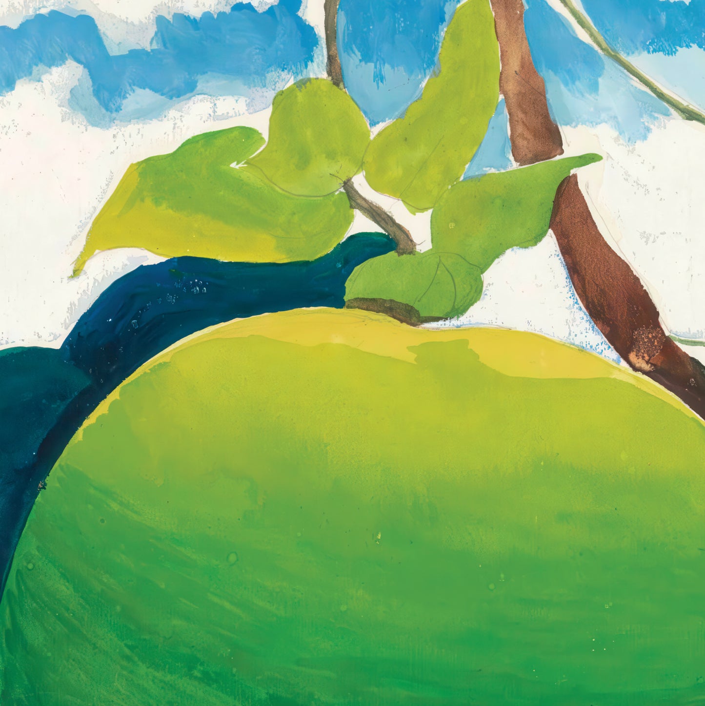 Joseph Stella 'Still Life with Apple' c.1925 Art Exhibition Poster