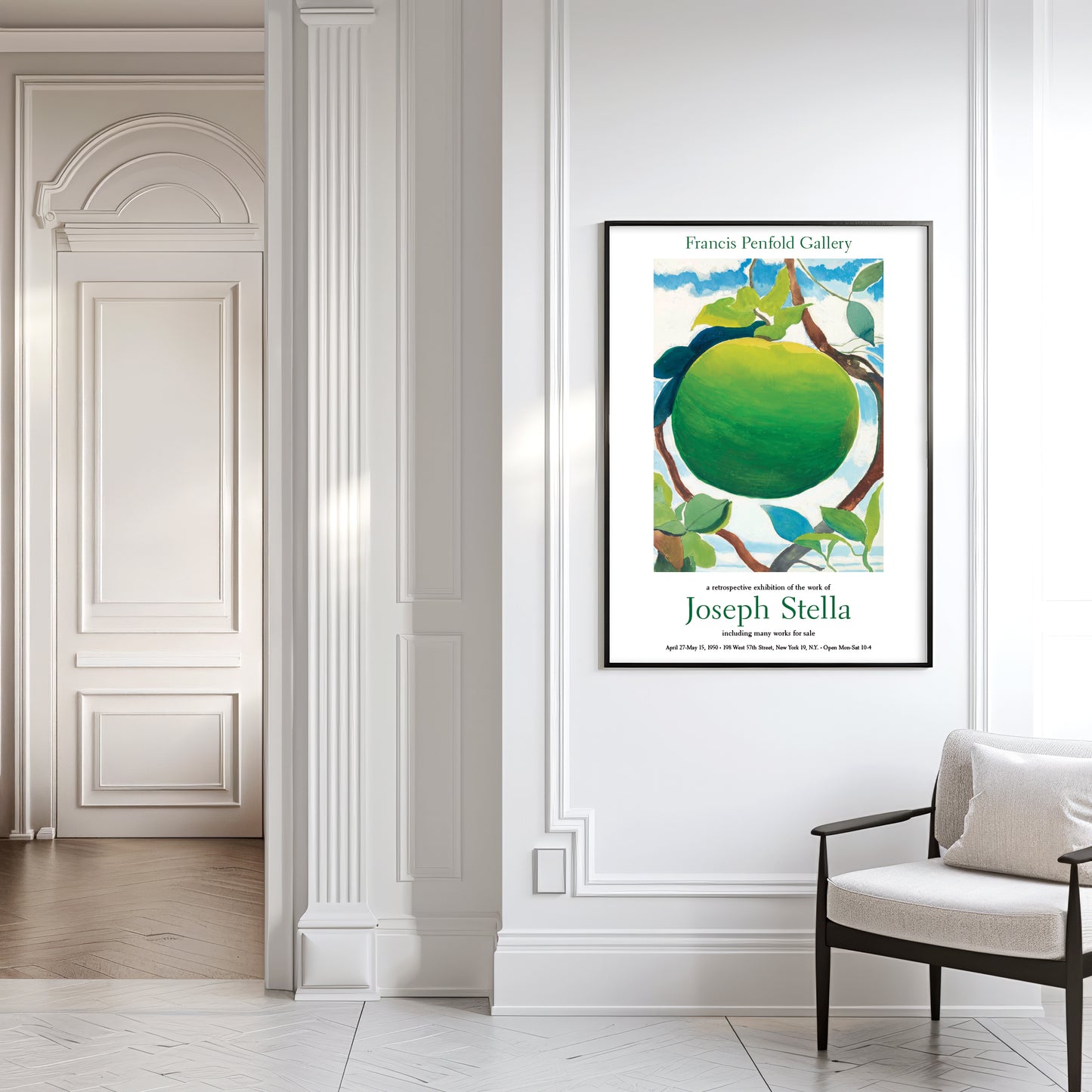 Joseph Stella 'Still Life with Apple' c.1925 Art Exhibition Poster