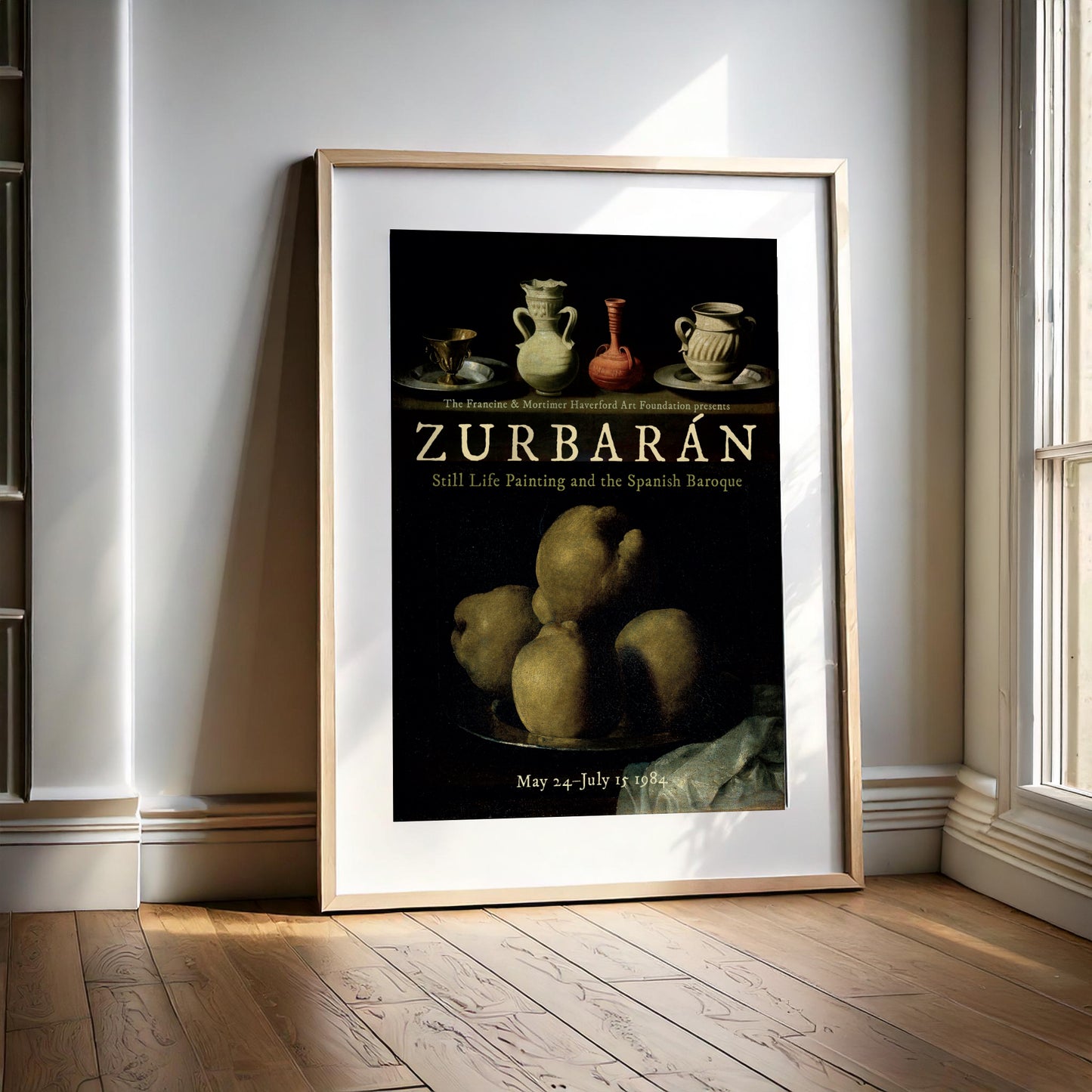 Zurbarán - Still Life Painting and the Spanish Baroque - Exhibition Poster