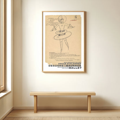 Oskar Schlemmer Triadic Ballet Poster | Art Poster Archive