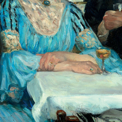 American Impressionist Painting Exhibition Poster