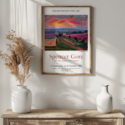 Spencer Gore 'The Icknield Way' 1912 – Post-Impressionist Landscape Art Print