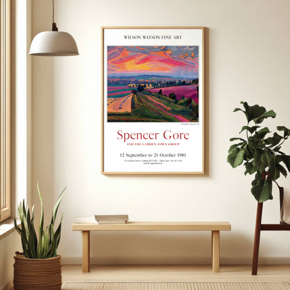 Spencer Gore 'The Icknield Way' 1912 – Post-Impressionist Landscape Art Print