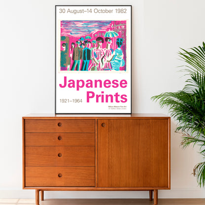 Japanese Prints Exhibition – Sumio Kawakami poster