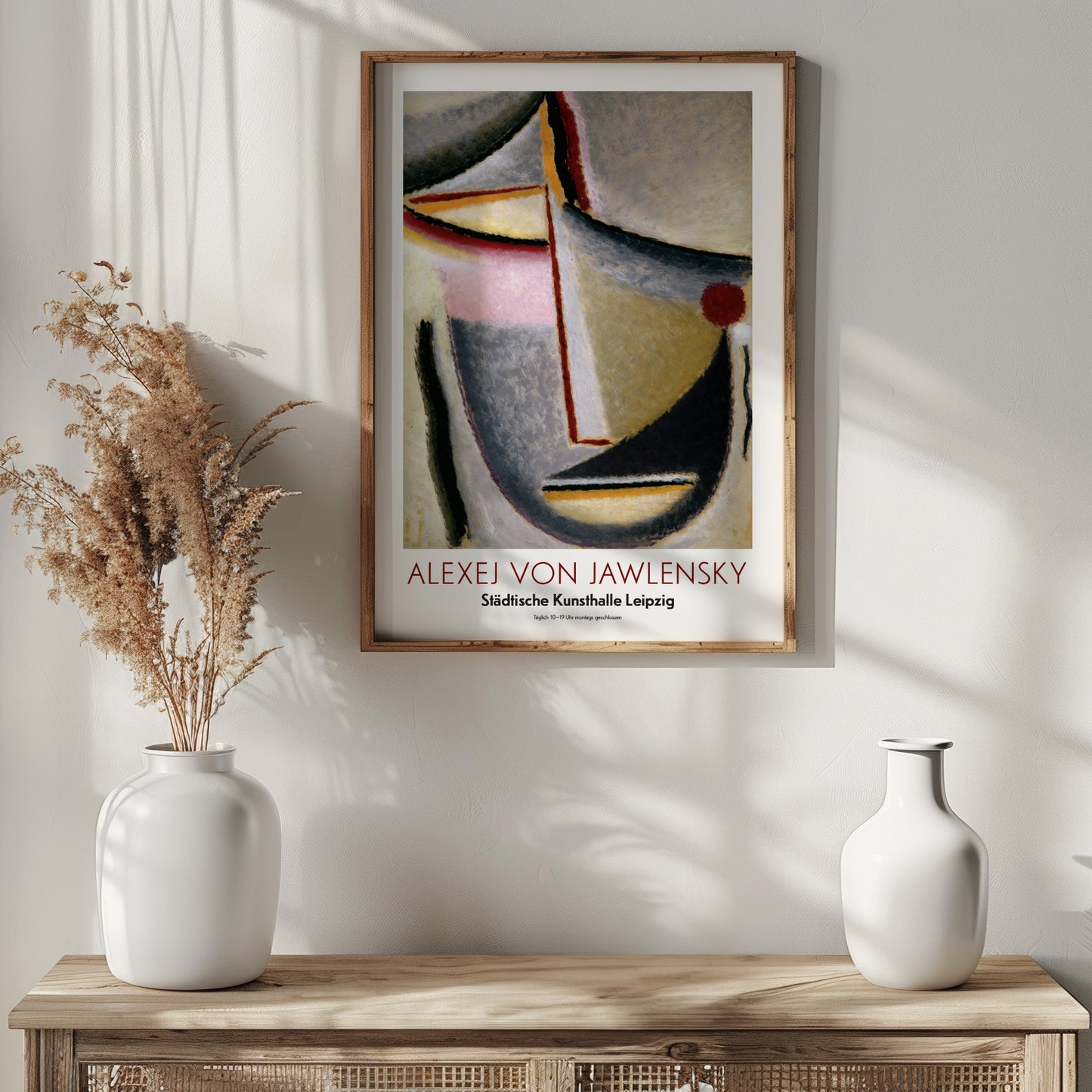 Alexej von Jawlensky Exhibition Poster - 'Abstract Head (Constructive Head)', 1930