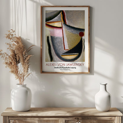 Alexej von Jawlensky Exhibition Poster - 'Abstract Head (Constructive Head)', 1930