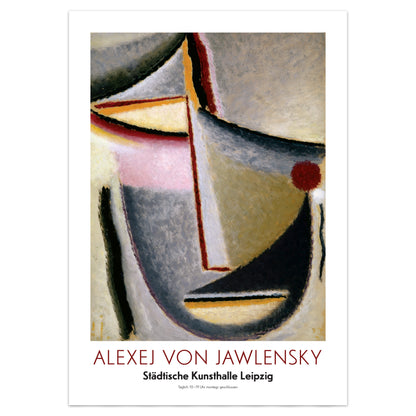 Alexej von Jawlensky Exhibition Poster - 'Abstract Head (Constructive Head)', 1930