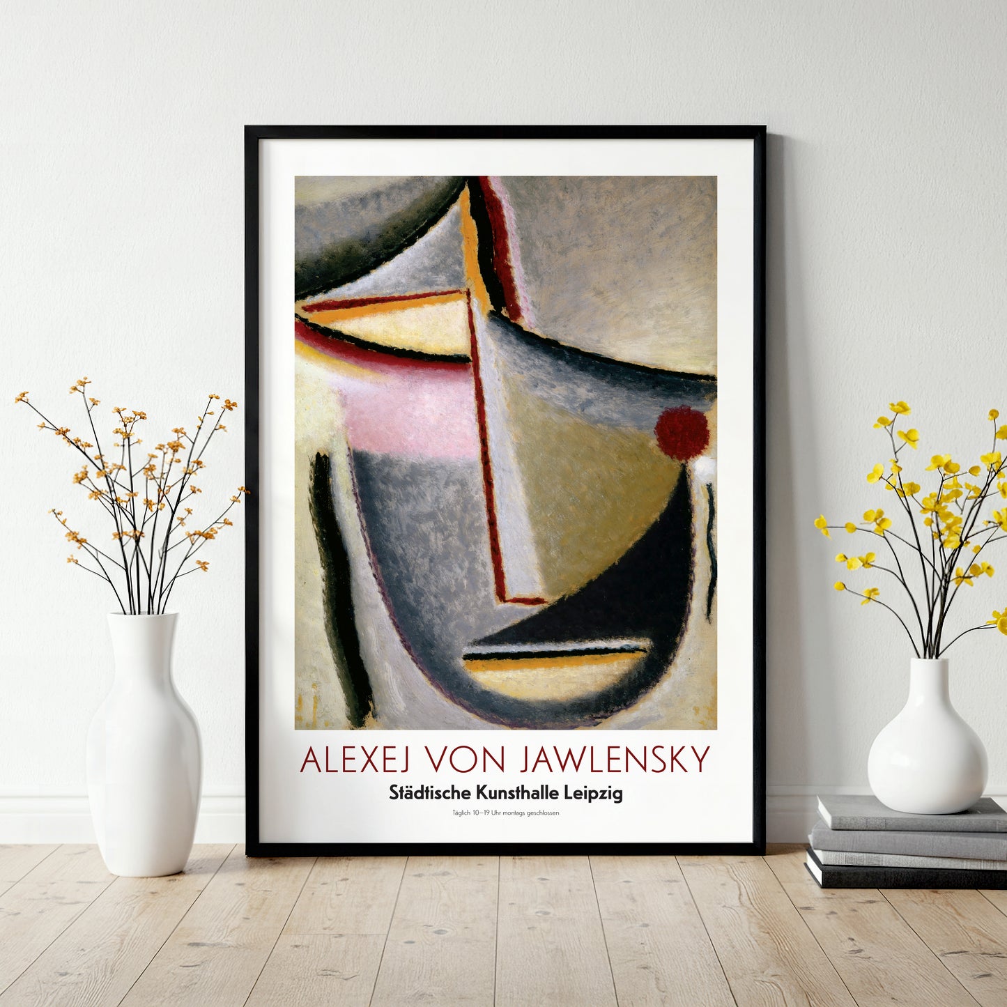 Alexej von Jawlensky Exhibition Poster - 'Abstract Head (Constructive Head)', 1930
