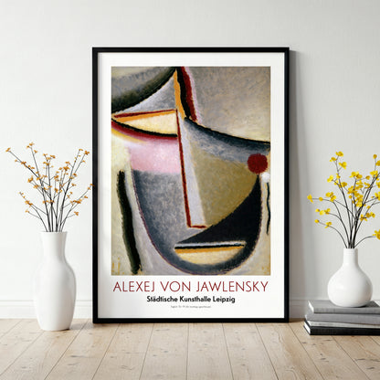 Alexej von Jawlensky Exhibition Poster - 'Abstract Head (Constructive Head)', 1930