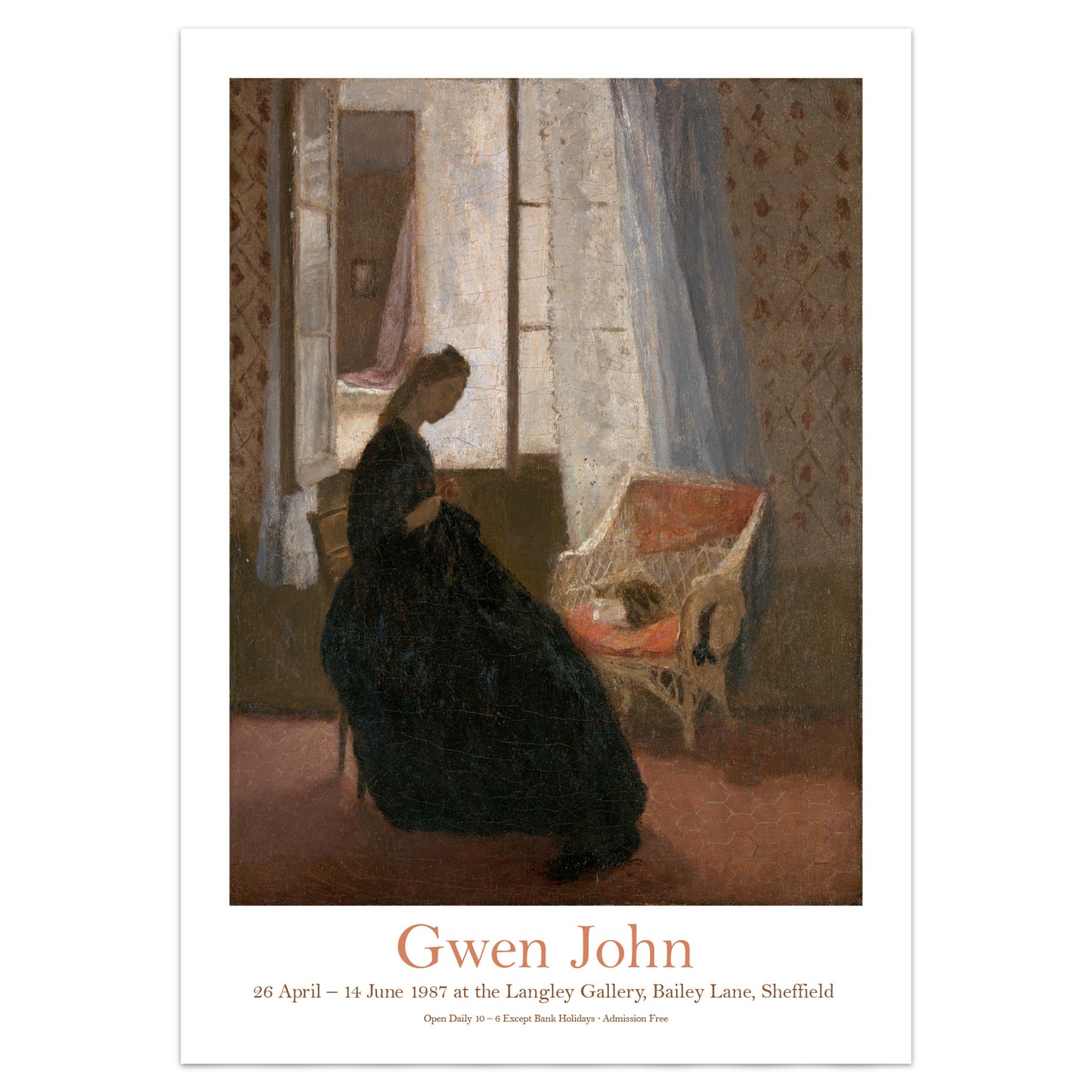 Gwen John Poster - La Chambre Sur La Cour, 1907-8
