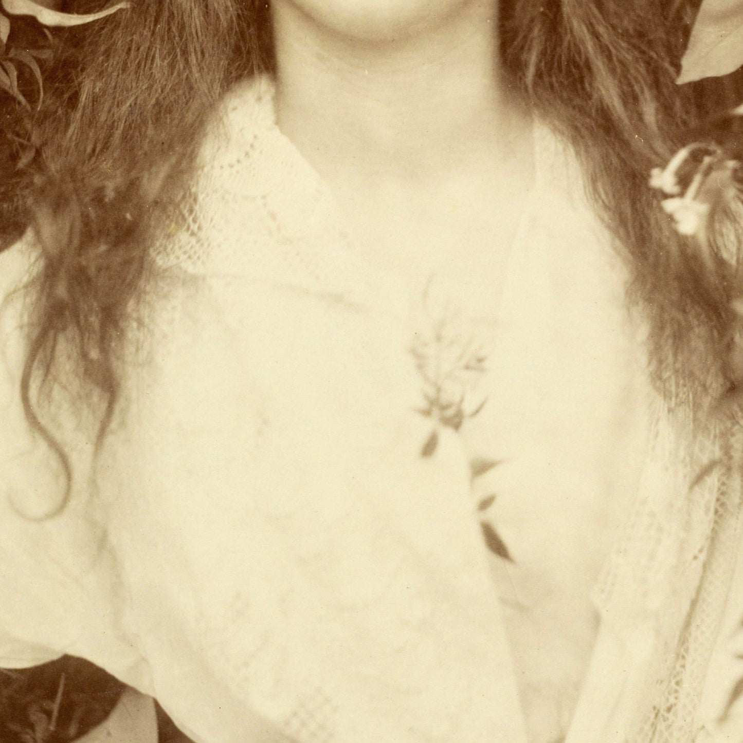 Julia Margaret Cameron Photography Exhibition Poster Print - Portrait of 'Alice In Wonderland' Alice Liddell