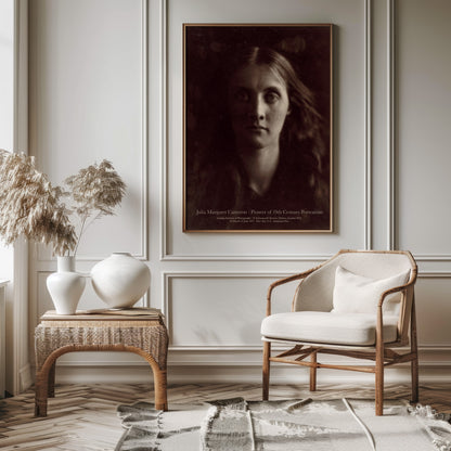 Julia Margaret Cameron Photography Exhibition Poster Print - Portrait of Julia Jackson