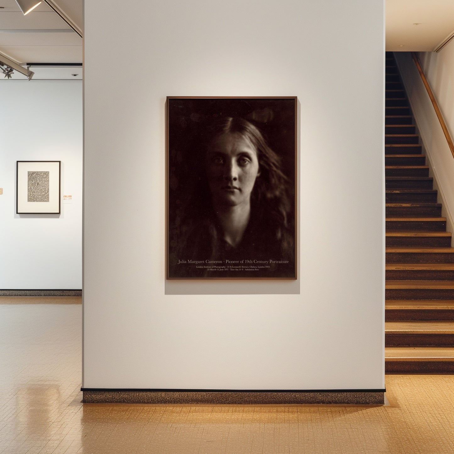 Julia Margaret Cameron Photography Exhibition Poster Print - Portrait of Julia Jackson