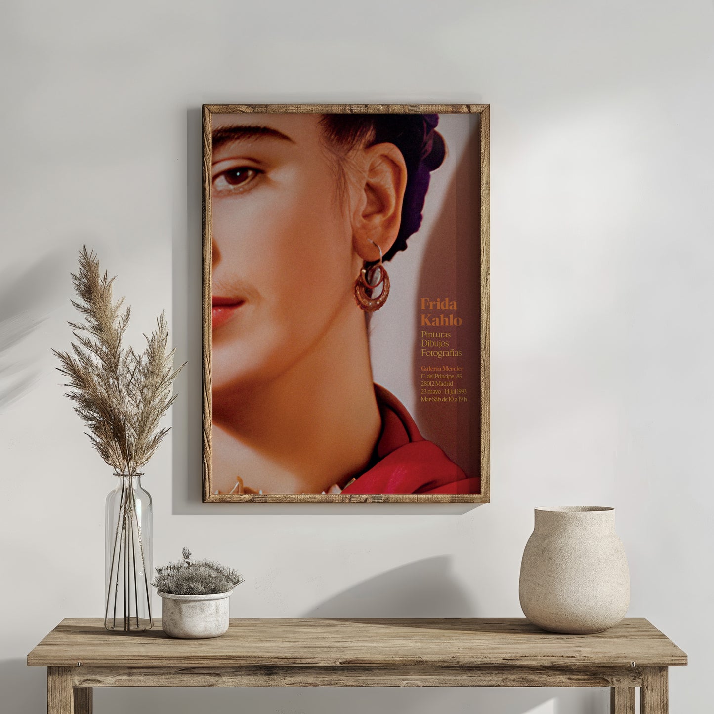 Frida Kahlo Exhibition Poster - Pinturas, Dibujos y Fotografías