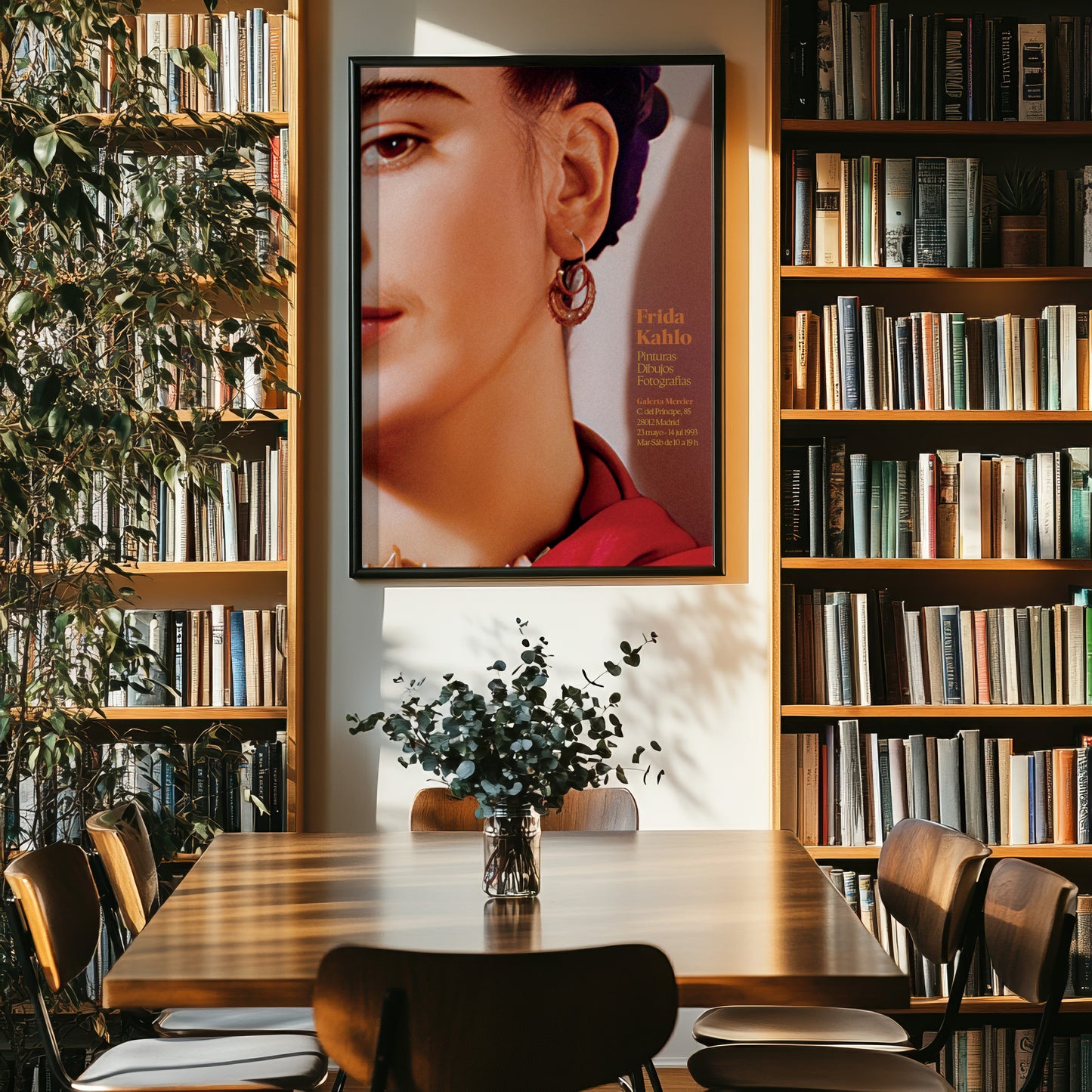 Frida Kahlo Exhibition Poster - Pinturas, Dibujos y Fotografías