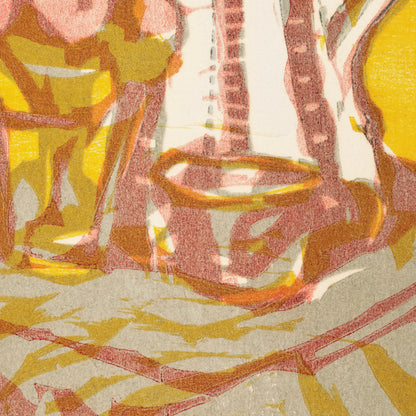 Ernst Ludwig Kirchner Exhibition Poster, Still Life With Pitcher And Flowers