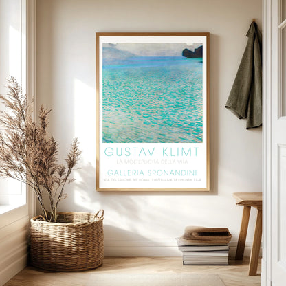 Gustav Klimt 'Attersee' Exhibition Poster