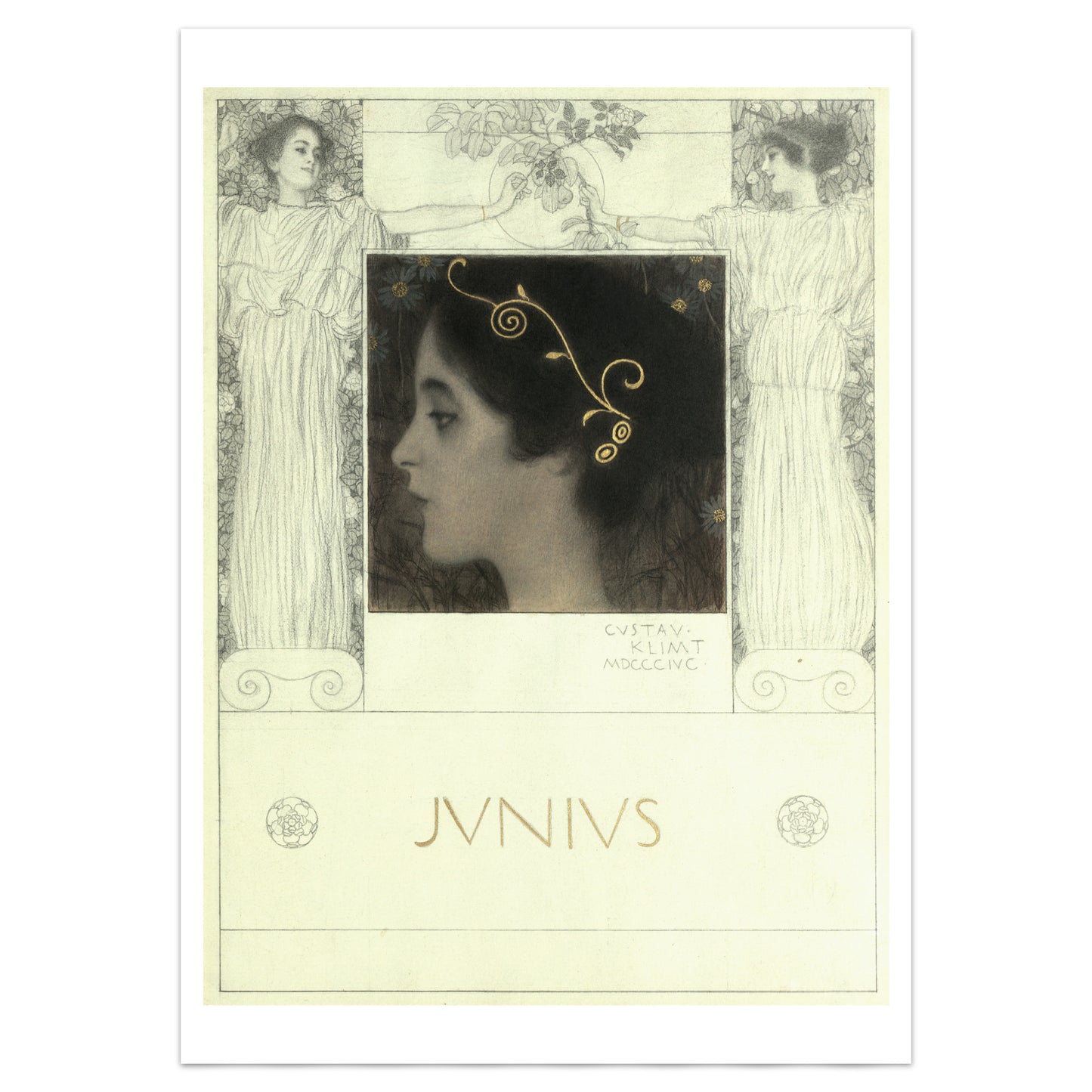 Gustav Klimt Print - 'Junius', 1896