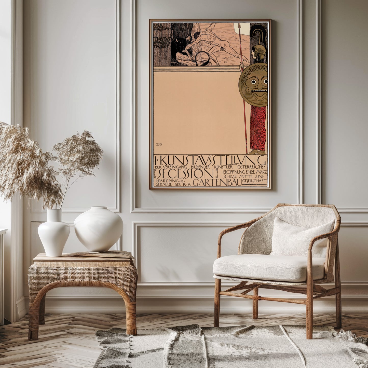 Gustav Klimt Poster For The First Secession Exhibition