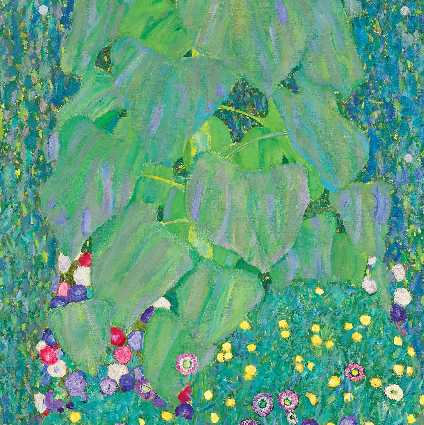 Gustav Klimt Sunflower Exhibition Poster