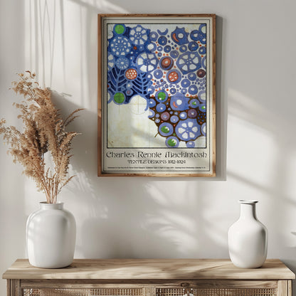 Charles Rennie Mackintosh Poster – 1918 Textile Design