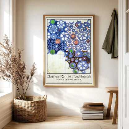 Charles Rennie Mackintosh Poster – 1918 Textile Design