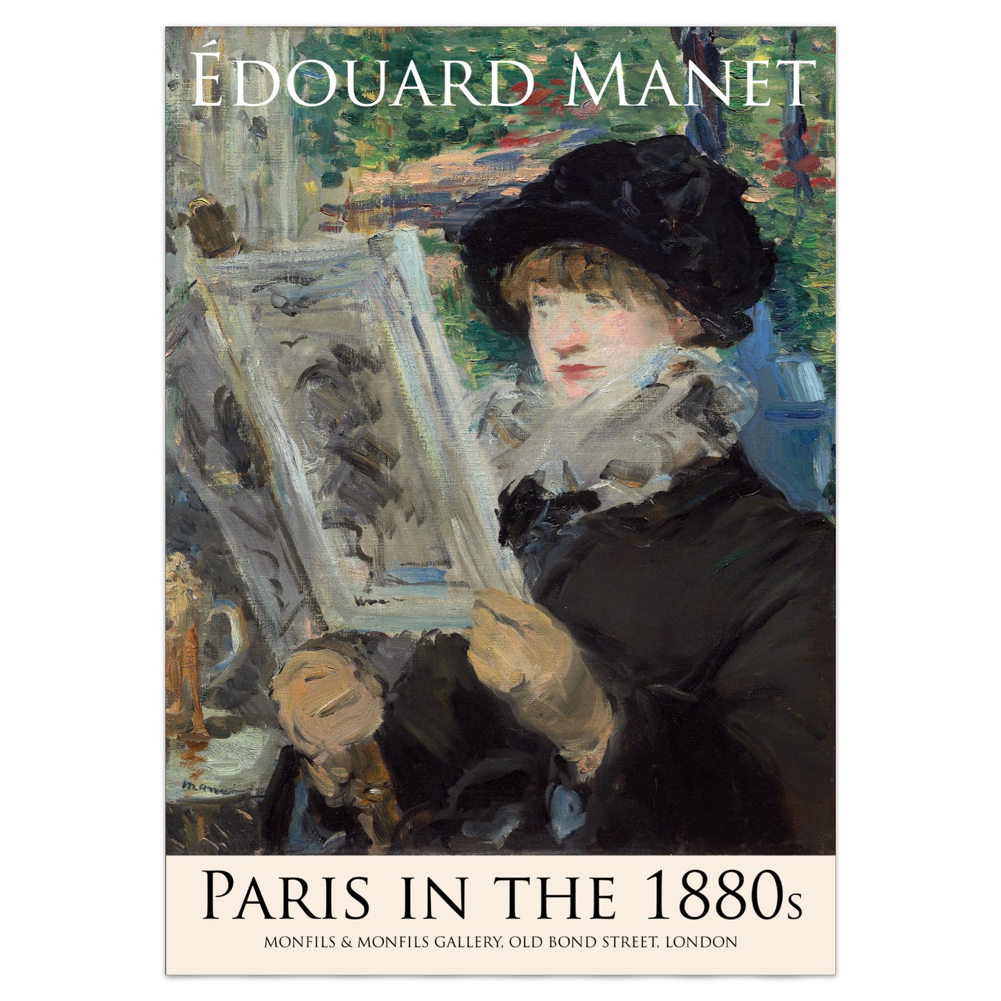Edouard Manet Exhibition Poster