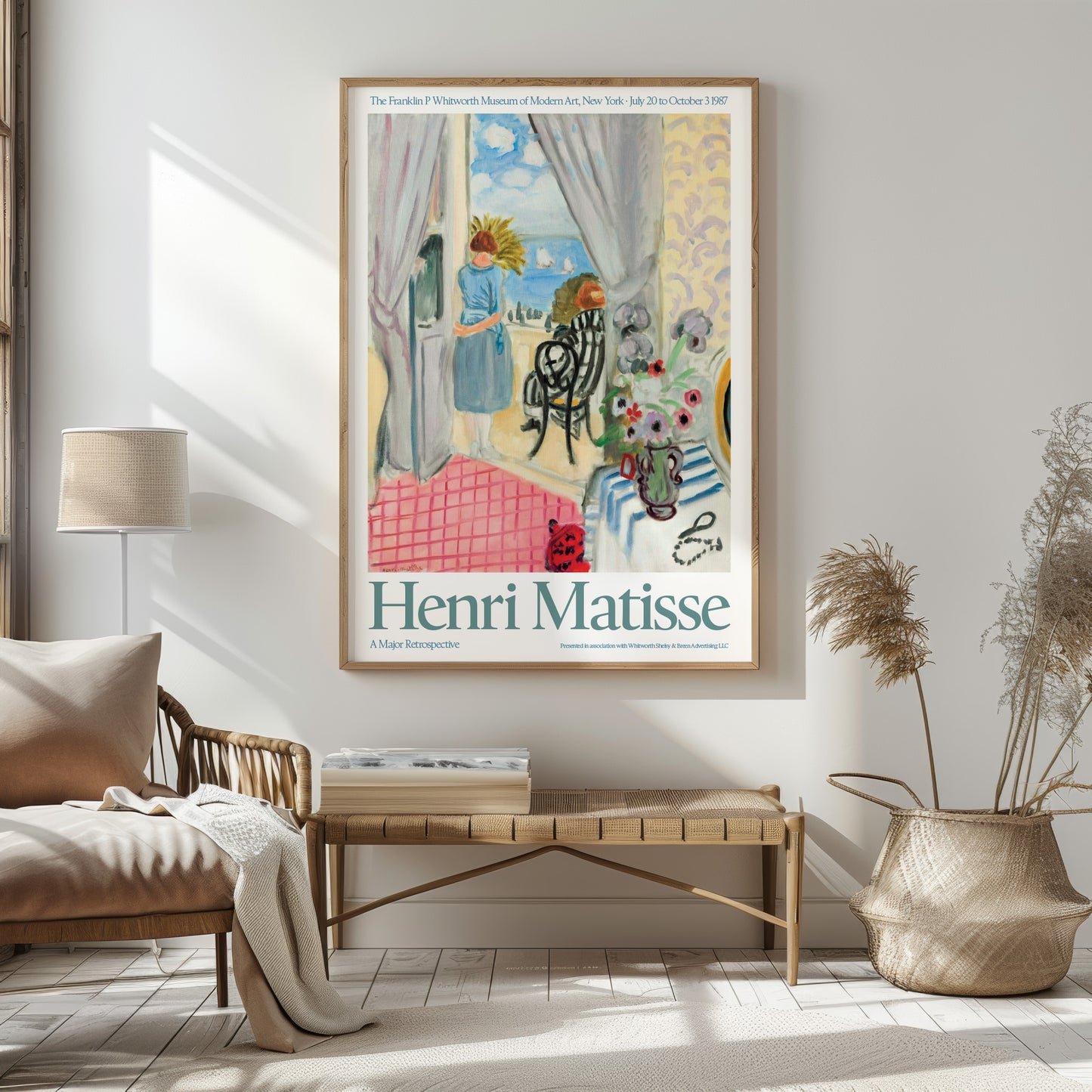 Henri Matisse 'Les régates de Nice' 1921 – Fauvism Coastal Art Exhibition Poster