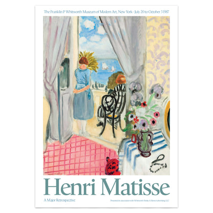 Henri Matisse 'Les régates de Nice' 1921 – Fauvism Coastal Art Exhibition Poster