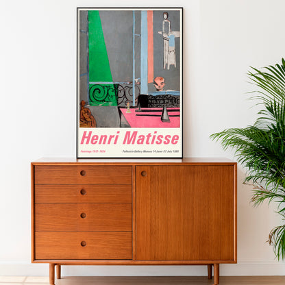Henri Matisse Exhibition Poster - 'The Piano Lesson' (1916)