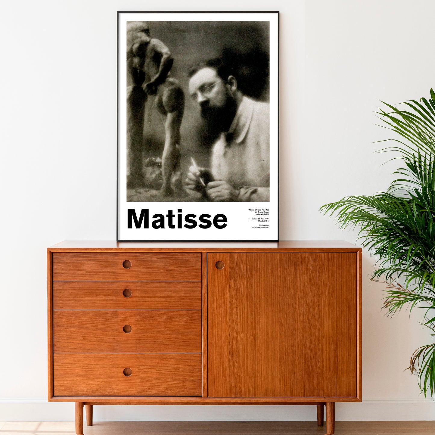 Henri Matisse and 'La Serpentine' - Late 1970s Style Exhibition Poster