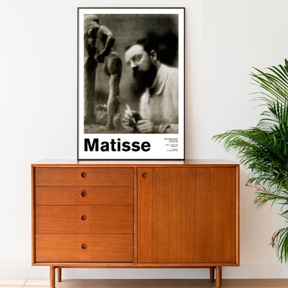 Henri Matisse and 'La Serpentine' - Late 1970s Style Exhibition Poster