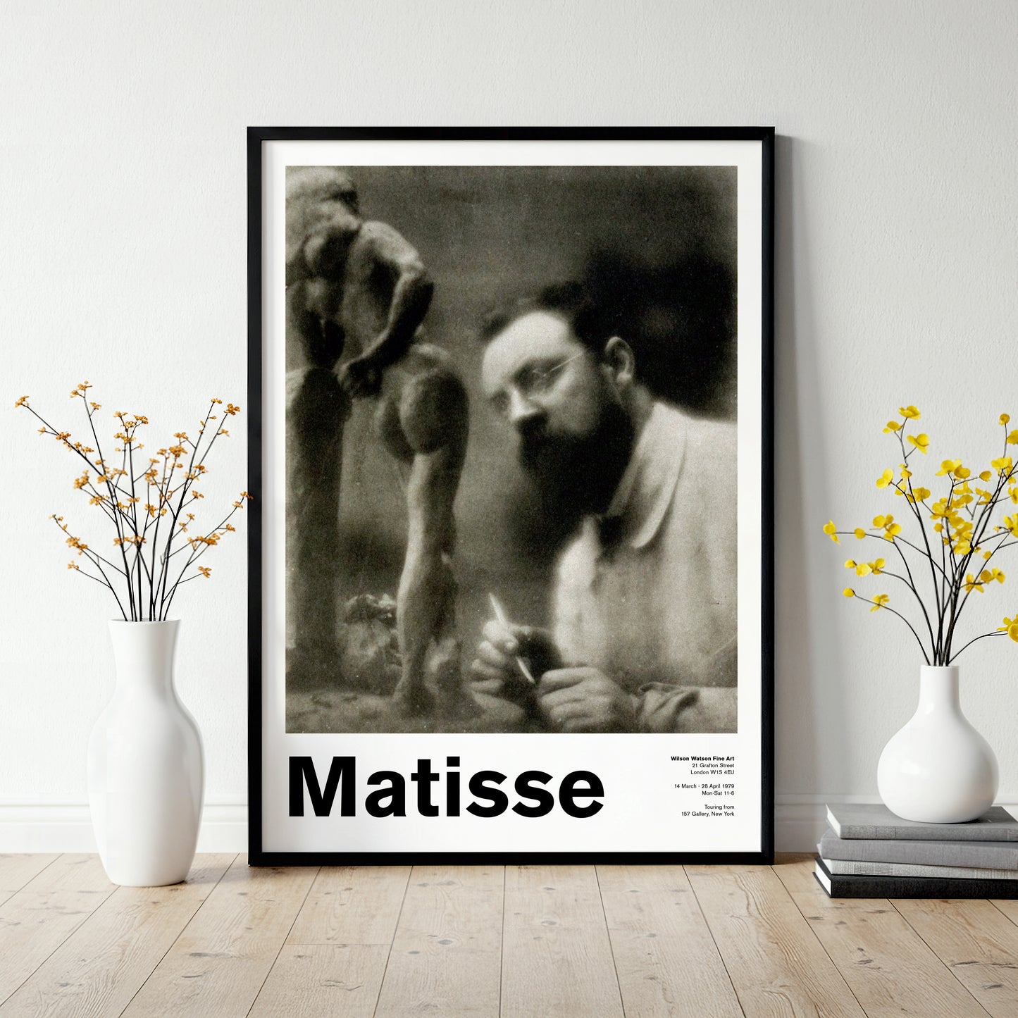 Henri Matisse and 'La Serpentine' - Late 1970s Style Exhibition Poster