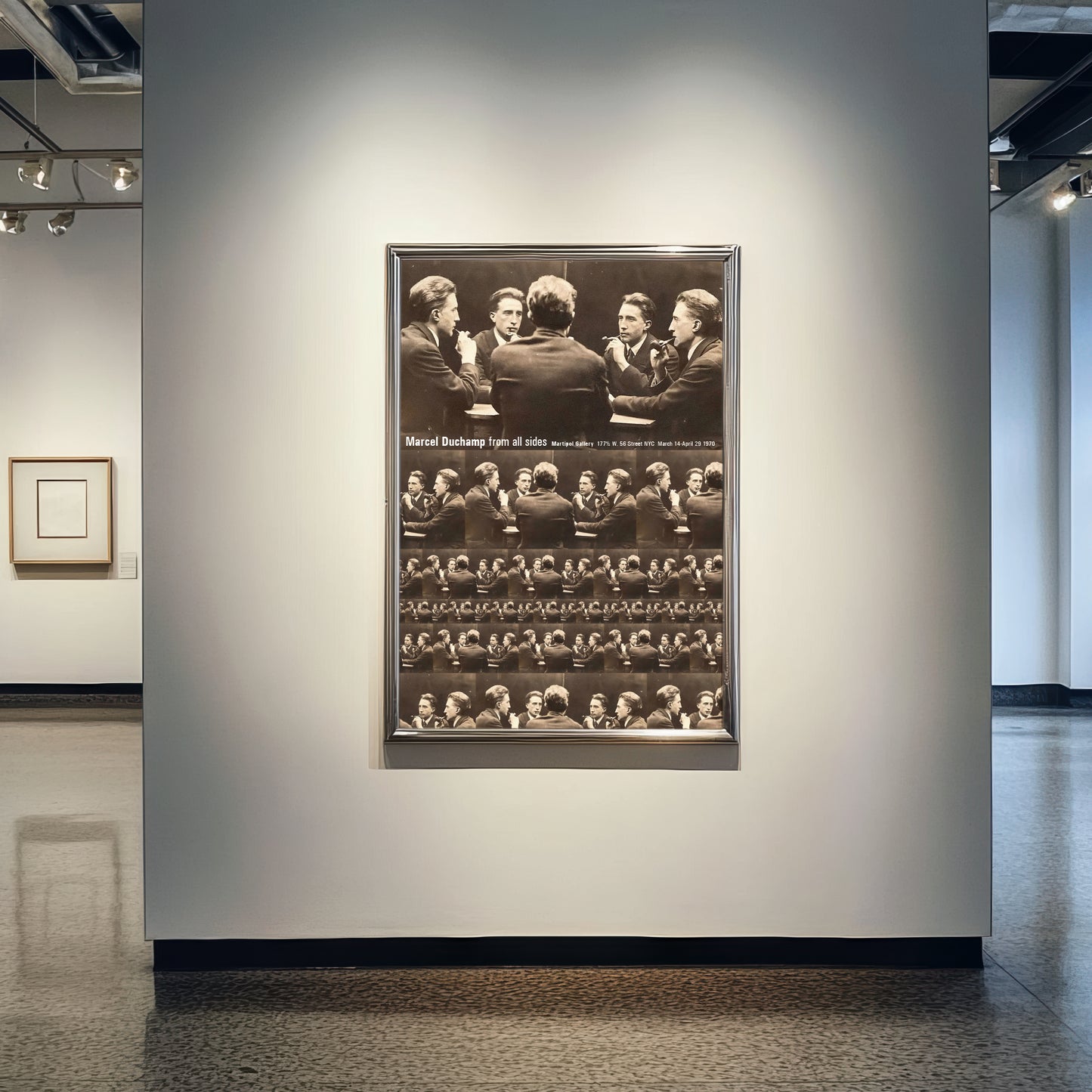 Dada self-portrait poster 1917 Martipol Gallery