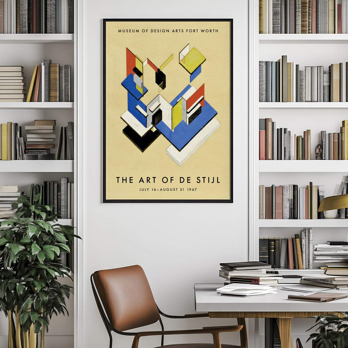 Exhibition poster for 'The Art of De Stijl' (1967)