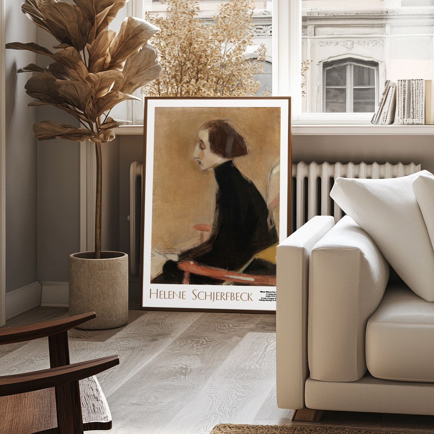 High-quality fine art print of Schjerfbeck’s The Seamstress