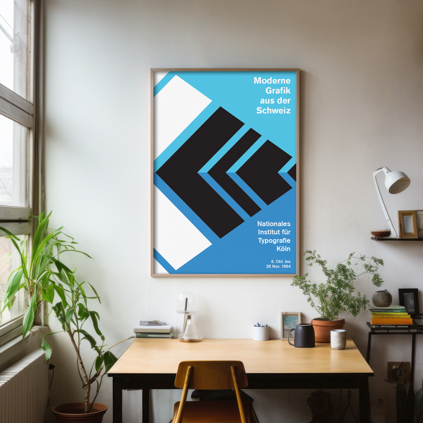 Modern Graphic Design From Switzerland Poster