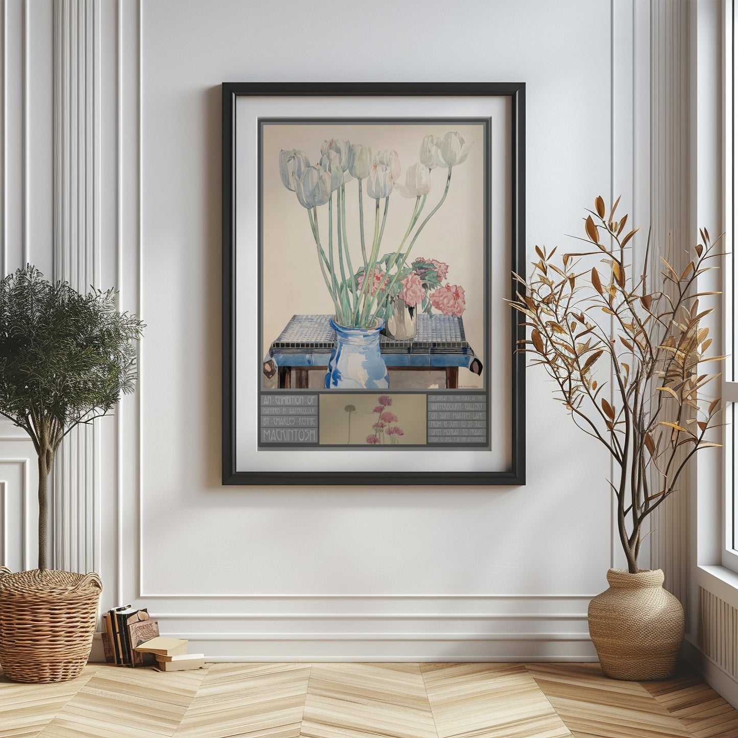 Museum-quality giclée print Mackintosh botanical art